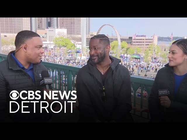 ⁣Catching up with former Detroit Lions wide receiver and CBS Mornings host Nate Burleson