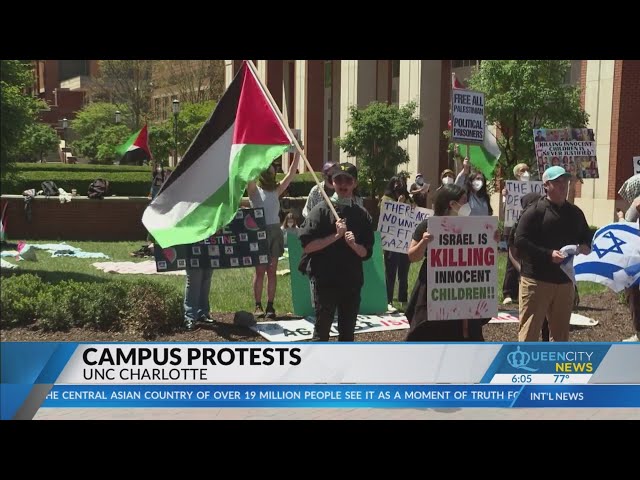 ⁣UNC Charlotte students ask BOT to divest from project in Israel