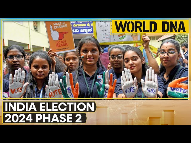 ⁣India's parliamentary elections roll into the second of seven phases today | WION World DNA LIV