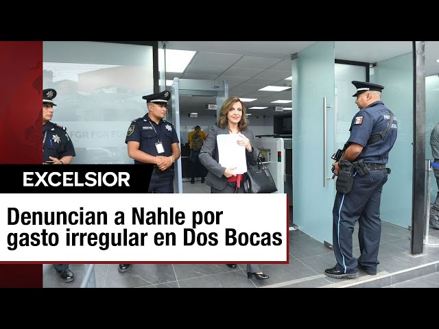 ⁣María Elena Pérez-Jaén presenta 35 denuncias contra Rocío Nahle