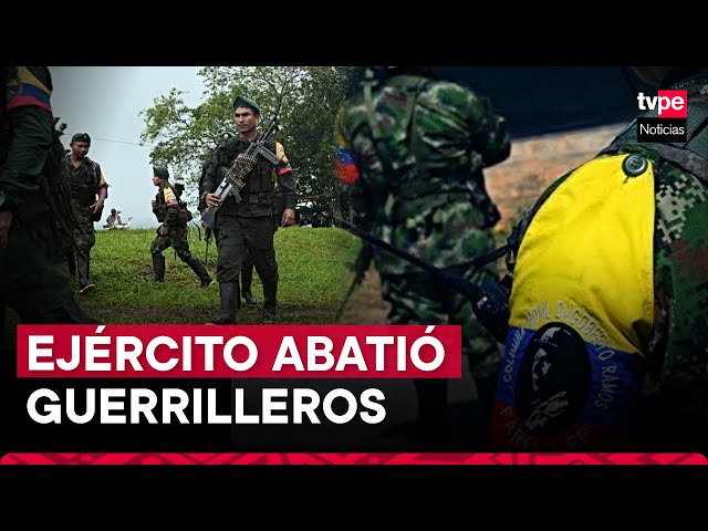 ⁣Colombia: Ejército abatió 15 guerrilleros tras dejar negociaciones