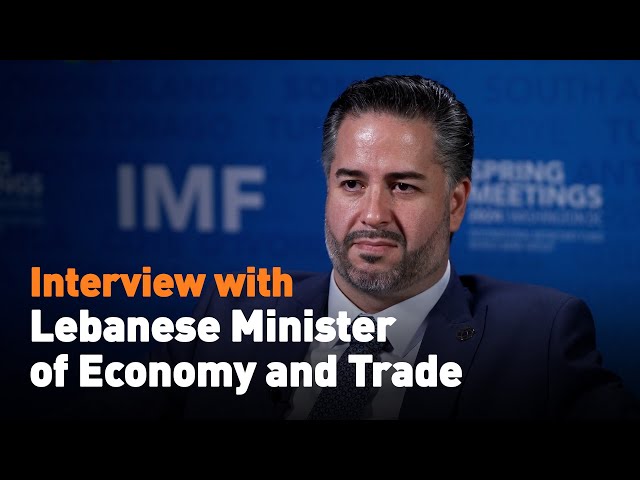 ⁣Interview with Lebanese Minister of Economy and Trade