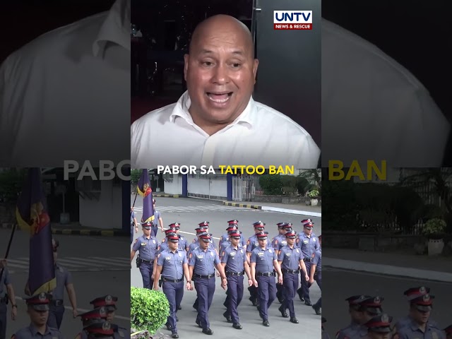 ⁣Visible tattoo ban, dapat sundin — Sen. Bato