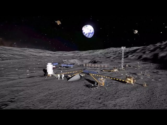 ⁣إدارة الفضاء الوطنية الصينية تنشر مقطع فيديو للتعريف بمحطة أبحاث القمر الدولية