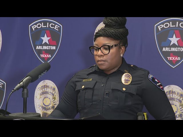 FULL NEWS CONFERENCE: Arlington man who charged at officers with knife killed by police