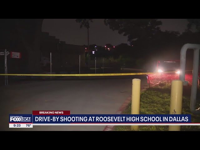 2 Roosevelt High School students hurt in drive-by shooting while leaving football practice, coach sa