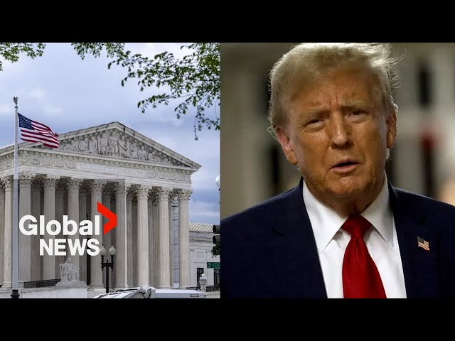 ⁣US Supreme Court justices divided over Trump's immunity case