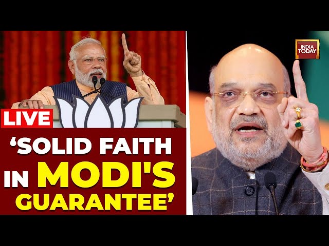 INDIA TODAY LIVE: Amit Shah Exclusive | Amit Shah Speaks On Lok Sabha Polls & PM Modi's 3rd