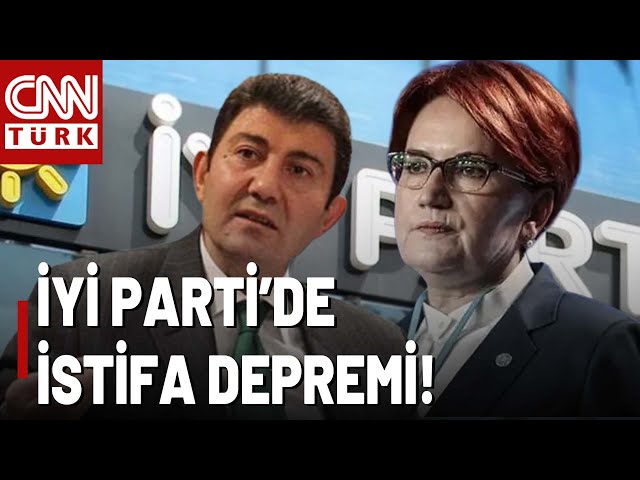 ⁣İYİ Parti'de Kongre Öncesi Bir İstifa Daha! | CNN TÜRK