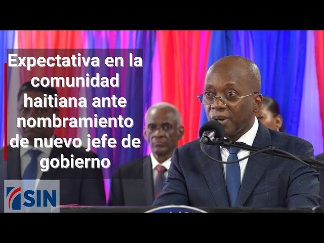 ⁣Expectativa en la comunidad haitiana ante nombramiento de nuevo jefe de gobierno