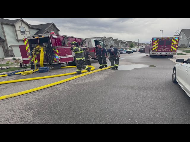 ⁣Lightning causes 3 house fires on Colorado's Front Range