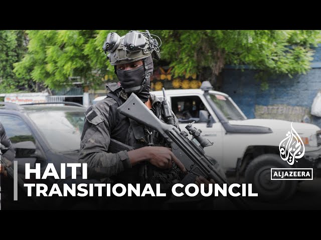 ⁣Transitional Council sworn in: Country ravaged by months of gang violence
