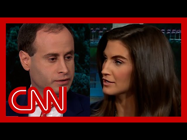 ⁣Kaitlan Collins pushes back on Trump attorney's 'brazen' argument over presidential a