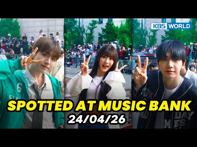 ⁣[4K](Spotted at Music Bank) ZEROBASEONE, BOYNEXTDOOR, DOYOUNG, WOOAH 뮤직뱅크 출근길 20240426 | KBS WORLDTV