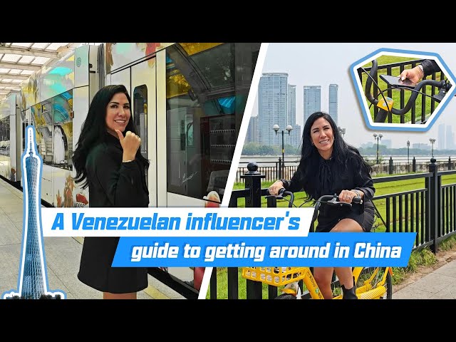 ⁣Tracing China: A Venezuelan influencer's guide to getting around in China