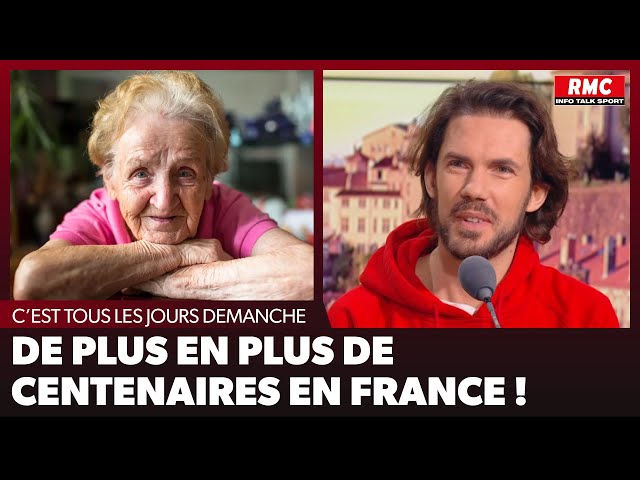 ⁣Arnaud Demanche : De plus en plus de centenaires en France !