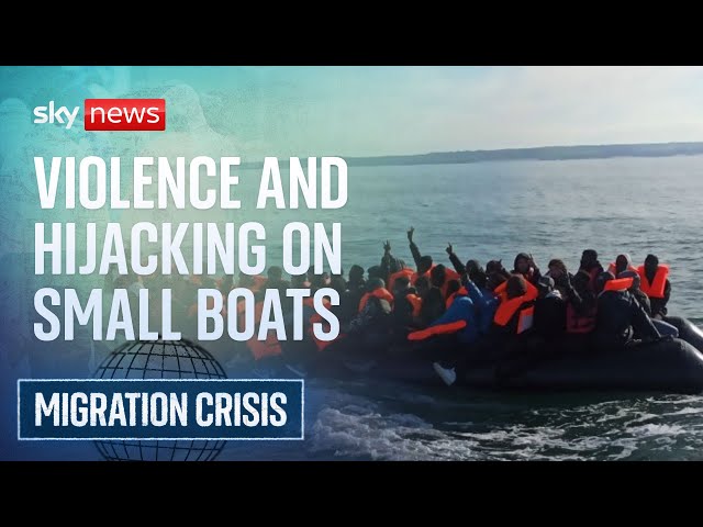 ⁣Woman describes 'hijacked' migrant boat where five people died