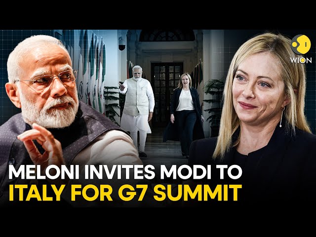 ⁣Indian PM Modi receives invite from Italy's PM Meloni for G7 Summit in June | WION Originals