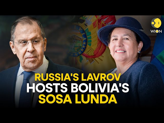 ⁣Lavrov LIVE: Russia's Lavrov hosts Bolivian Sosa Lunda for talks in Moscow | WION LIVE