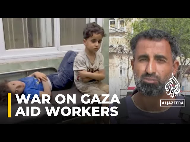 ⁣Aid workers have ‘zero sense of safety’ in Gaza