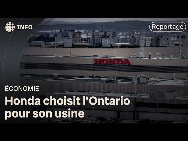 ⁣Honda installera son méga complexe en en Ontario