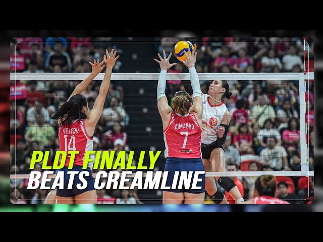 ⁣PVL: PLDT earns breakthrough win vs semis-bound Creamline