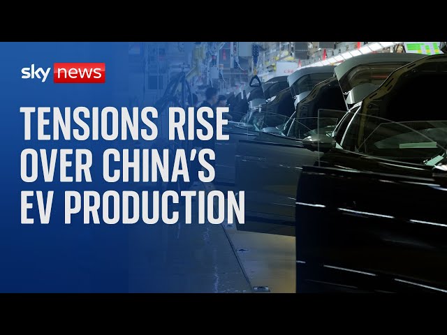 ⁣US and Europe accuse China of overproduction and dumping electric cars on global market