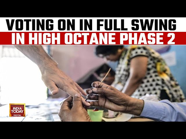 ⁣Final Leg of Phase Two Polling: Voting On In Full Swing For High Octane Phase 2 | India Today