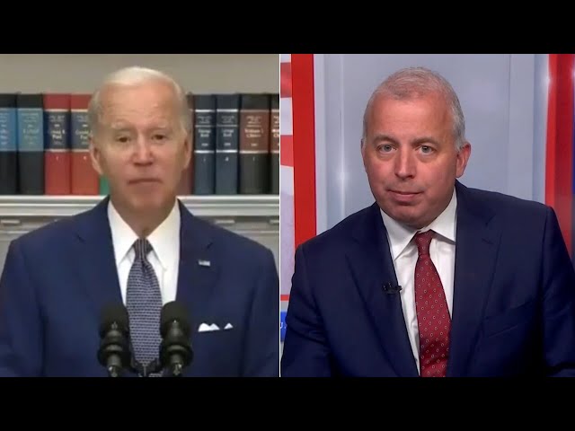 ⁣Sky News host reacts to Joe Biden’s teleprompter battles