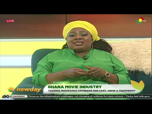 ⁣#TV3NewDay: Ghana Movie Industry - Talking insurance coverage for cast crew & equipment