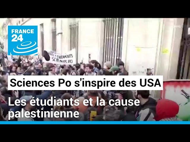 ⁣Les étudiants et la cause palestinienne : un activisme contrasté en France et aux États-Unis