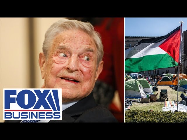 ⁣George Soros allegedly tied to funding pro-Palestine student protests