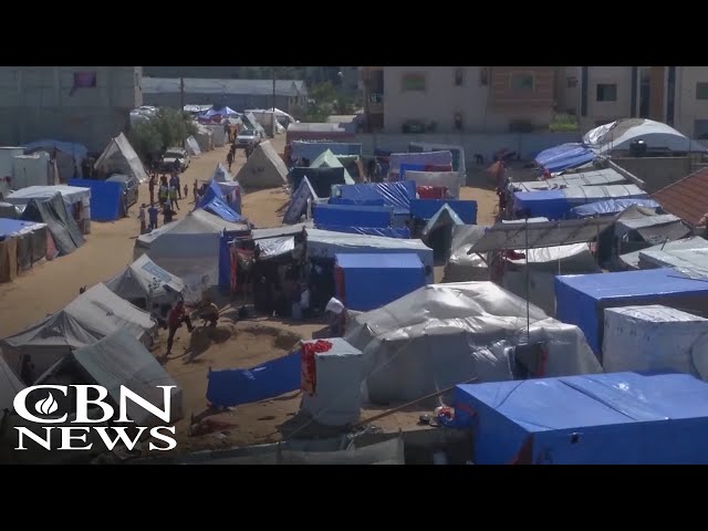 ⁣IDF Preps Sanctuary Tents for Gaza Civilians Before Rafah Battle