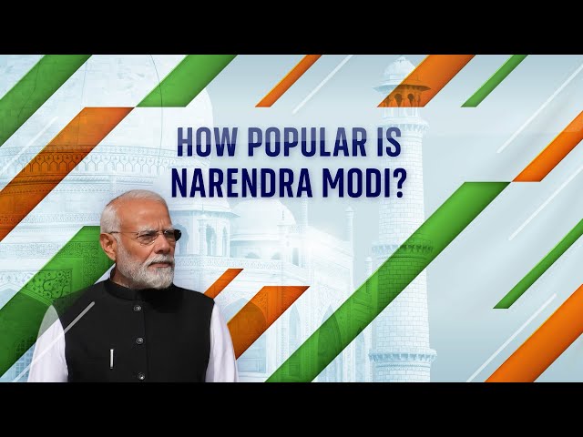 ⁣India Election: How popular is Narendra Modi?