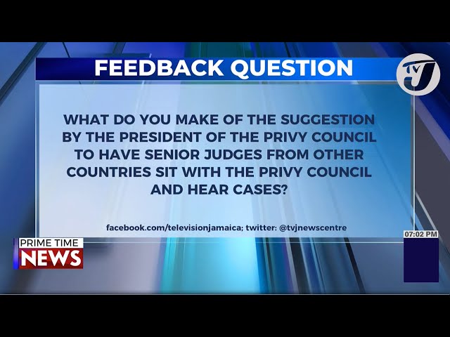 ⁣Feedback Question #tvjnews #tvjprimetimenews