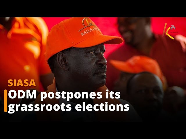 ODM indefinitely postpones its planned grassroots elections