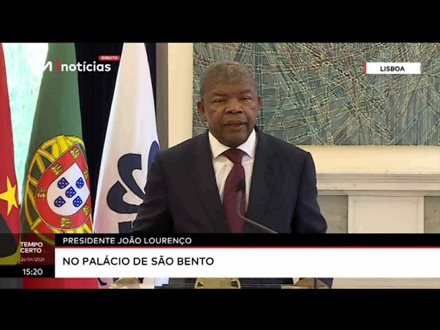 Presidente João Lourenço convida PM Português a visitar Angola este ano