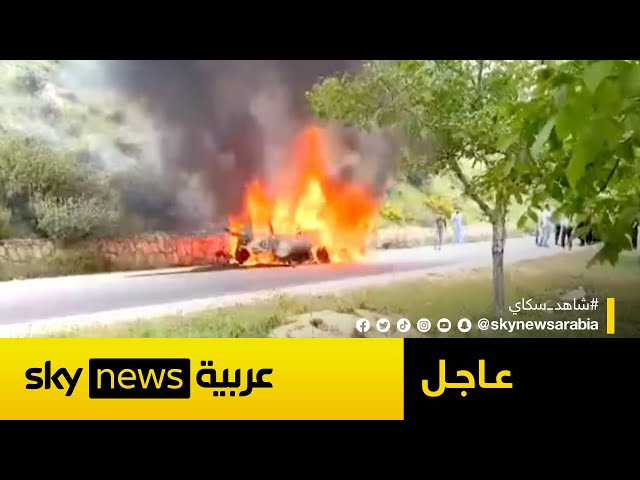 ⁣مراسلتنا: غارة على سيارة على طريق بلدة "ميدون" في البقاع الغربي وأنباء عن إصابات