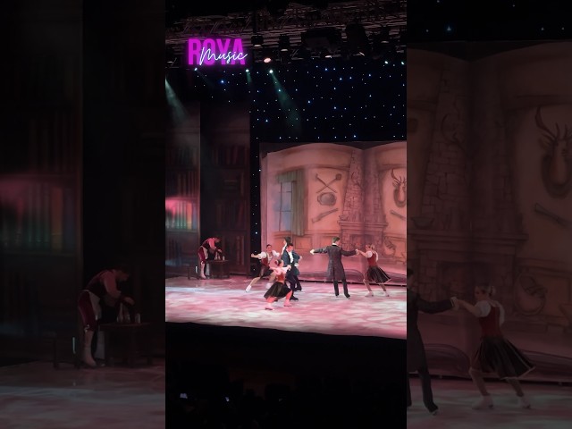 مقتطفات من العرض الساحر "ساندريلا على الجليد" على خشبة مسرح قصر الثقا في عمّان⛸️