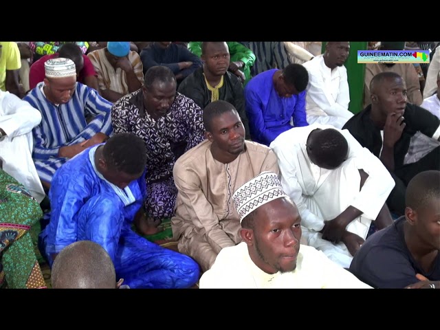 Prière de vendredi : sermon d'Elhadj Mansour Fadiga, imam de la mosquée Bilal de Nongo (Ratoma