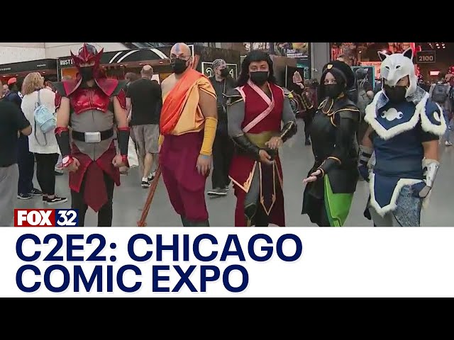 ⁣Chicago Comics and Entertainment Expo brings out thousands of enthusiasts to McCormick Place