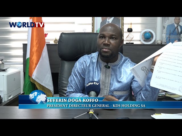 ⁣Côte d’Ivoire - Crise au sein de KDS HOLDING SA : Les précisions du PDG Severin Doga Koffo