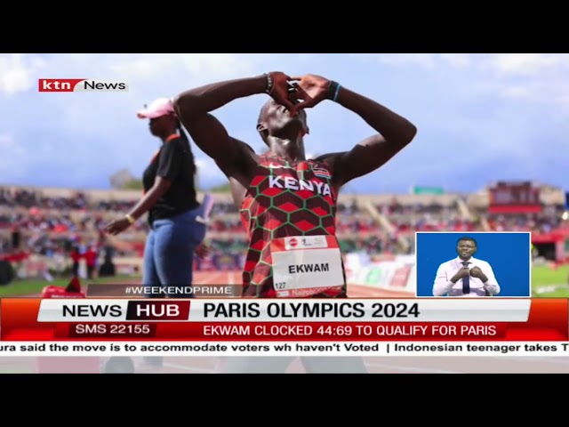 ⁣Zablon Ekwam confident ahead of Paris Olympics debut