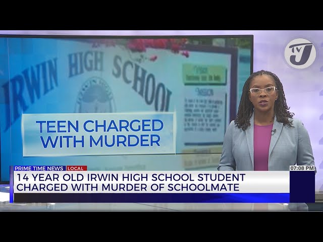 ⁣14 Year old Irwin High School Student Charged with Murder of Schoolmate | TVJ News