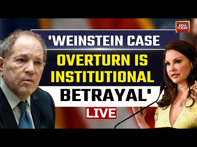 ⁣Watch LIVE: Harvey Weinstein's New York Conviction Is Overturned | US News | India Today LIVE