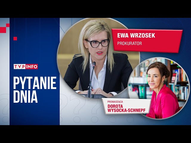 Ewa Wrzosek: w kwestiach prawnych prezydent utracił autorytet | PYTANIE DNIA