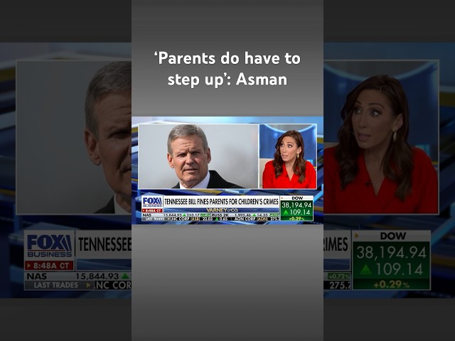 ⁣State passes bill that fines parents for children’s crimes #shorts