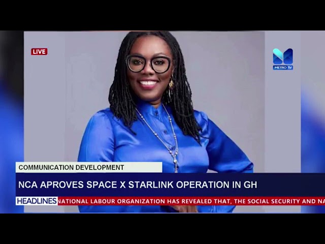 NCA Approves Space x Star-link Operations In Ghana
