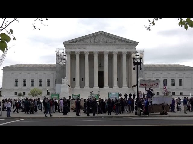 ⁣U.S. Supreme Court discusses Trump immunity claim