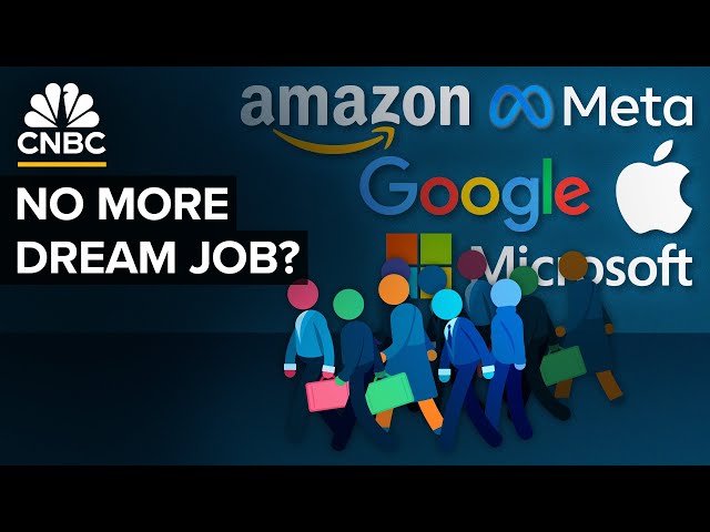 ⁣How Working For Google, Amazon, And Microsoft Lost 'Dream Job' Status